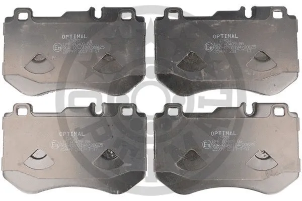 12653 OPTIMAL Комплект тормозных колодок, дисковый тормоз (фото 1)