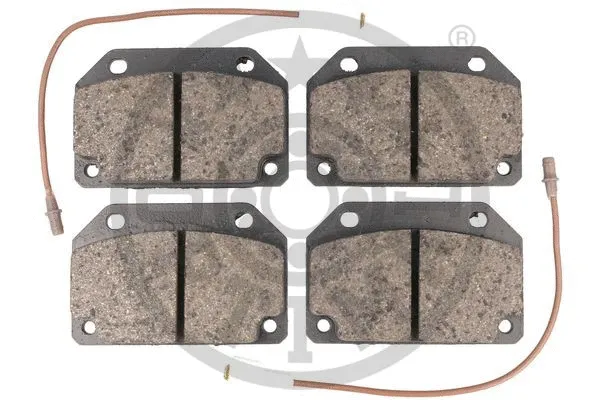 3503 OPTIMAL Комплект тормозных колодок, дисковый тормоз (фото 2)