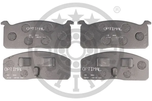 9242 OPTIMAL Комплект тормозных колодок, дисковый тормоз (фото 1)