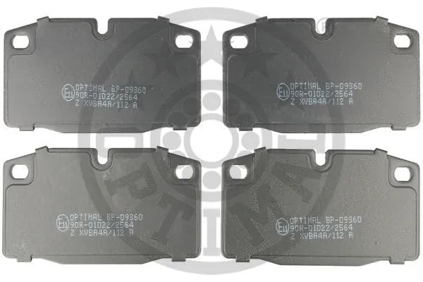 9360 OPTIMAL Комплект тормозных колодок, дисковый тормоз (фото 1)