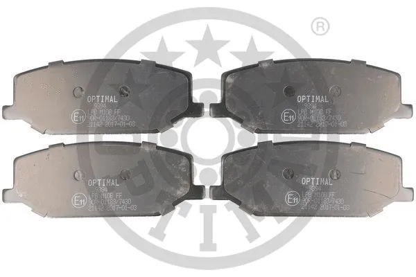 9394 OPTIMAL Комплект тормозных колодок, дисковый тормоз (фото 1)