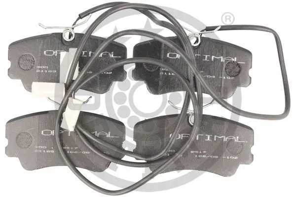 9517 OPTIMAL Комплект тормозных колодок, дисковый тормоз (фото 1)