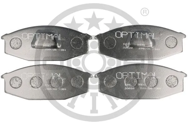 9530 OPTIMAL Комплект тормозных колодок, дисковый тормоз (фото 1)