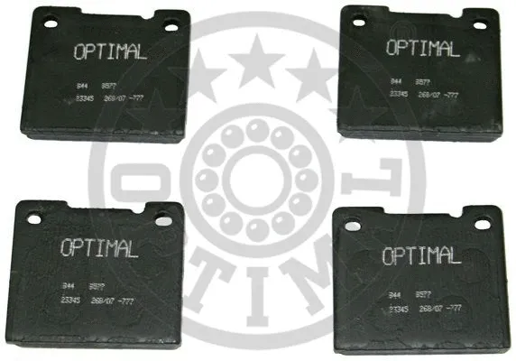 9577 OPTIMAL Комплект тормозных колодок, дисковый тормоз (фото 1)