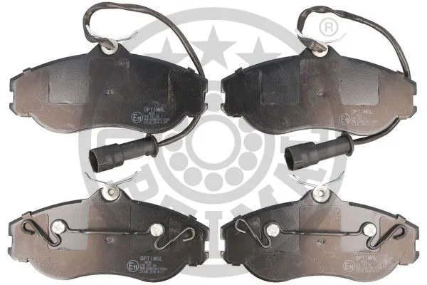9616 OPTIMAL Комплект тормозных колодок, дисковый тормоз (фото 1)