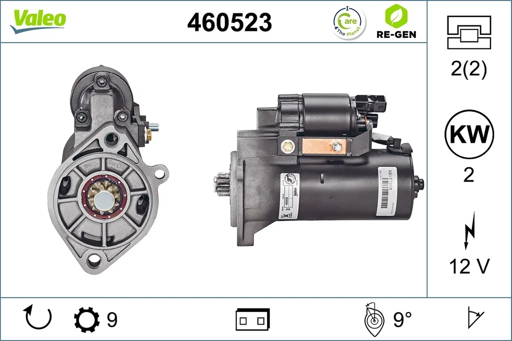 460523 VALEO Стартер (фото 1)