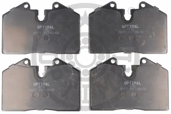 9730 OPTIMAL Комплект тормозных колодок, дисковый тормоз (фото 1)