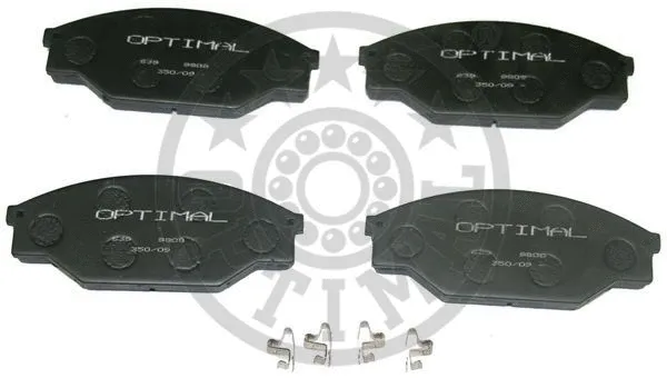 9808 OPTIMAL Комплект тормозных колодок, дисковый тормоз (фото 1)
