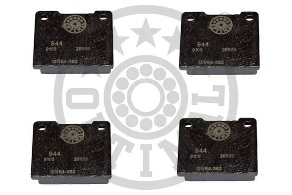 BP-09106 OPTIMAL Комплект тормозных колодок, дисковый тормоз (фото 1)