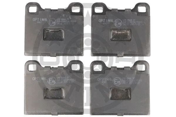 BP-09162 OPTIMAL Комплект тормозных колодок, дисковый тормоз (фото 1)