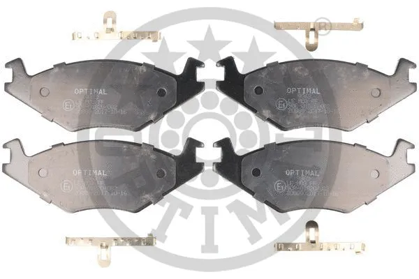 BP-09363 OPTIMAL Комплект тормозных колодок, дисковый тормоз (фото 1)