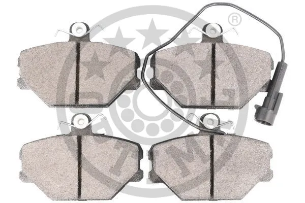 BP-09542 OPTIMAL Комплект тормозных колодок, дисковый тормоз (фото 2)