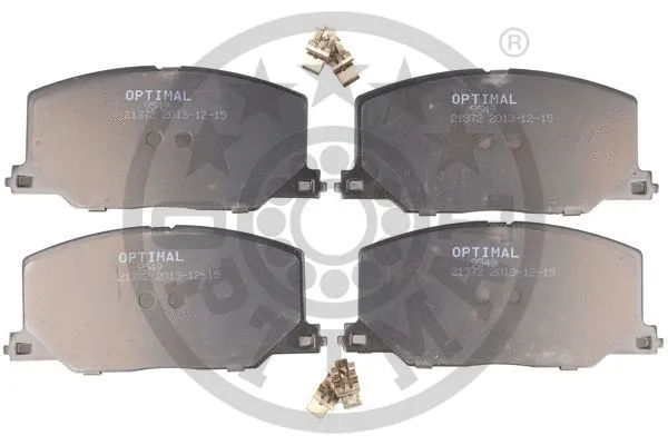 BP-09549 OPTIMAL Комплект тормозных колодок, дисковый тормоз (фото 1)