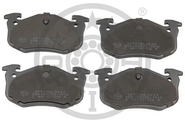 BP-09639 OPTIMAL Комплект тормозных колодок, дисковый тормоз (фото 1)