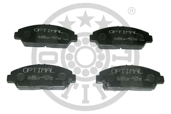 BP-09793 OPTIMAL Комплект тормозных колодок, дисковый тормоз (фото 1)