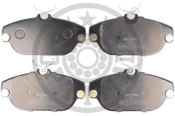 BP-09860 OPTIMAL Комплект тормозных колодок, дисковый тормоз (фото 1)