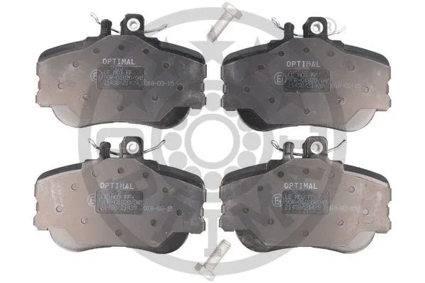 BP-09875 OPTIMAL Комплект тормозных колодок, дисковый тормоз (фото 1)
