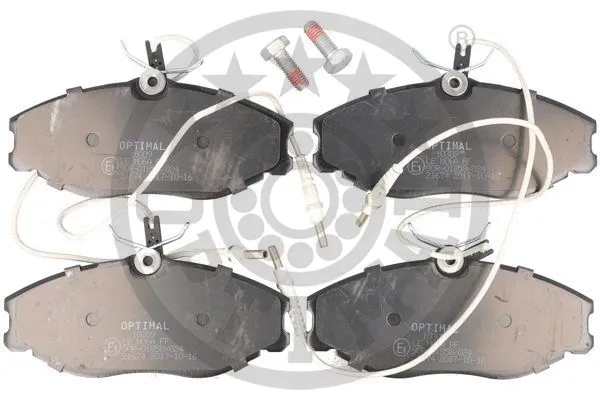 BP-10309 OPTIMAL Комплект тормозных колодок, дисковый тормоз (фото 1)