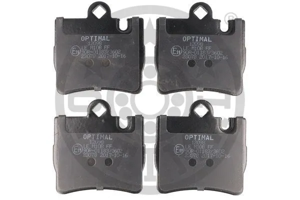 BP-12098 OPTIMAL Комплект тормозных колодок, дисковый тормоз (фото 1)