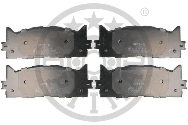 BP-12314 OPTIMAL Комплект тормозных колодок, дисковый тормоз (фото 1)