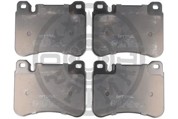 BP-12318 OPTIMAL Комплект тормозных колодок, дисковый тормоз (фото 1)