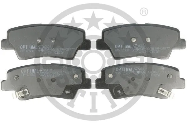 BP-12560 OPTIMAL Комплект тормозных колодок, дисковый тормоз (фото 1)
