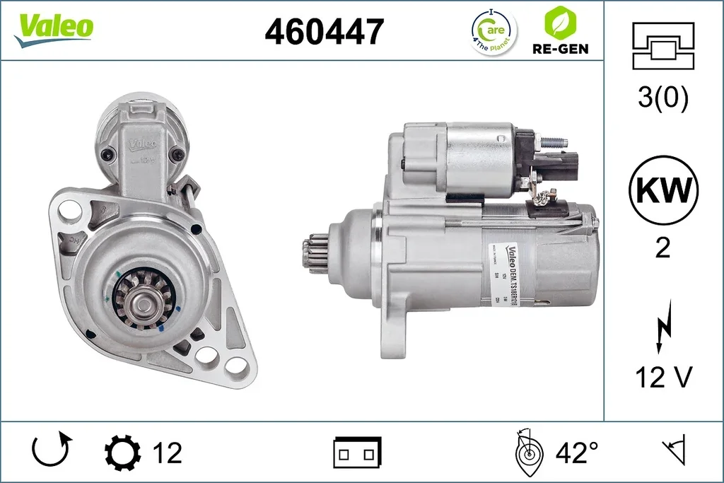 460447 VALEO Стартер (фото 1)