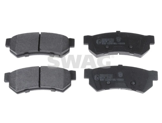 33 10 6337 SWAG Комплект тормозных колодок, дисковый тормоз (фото 1)