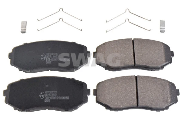 33 10 7546 SWAG Комплект тормозных колодок, дисковый тормоз (фото 1)