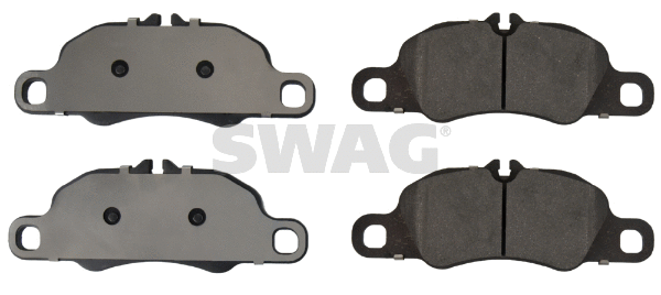 38 11 6172 SWAG Комплект тормозных колодок, дисковый тормоз (фото 1)
