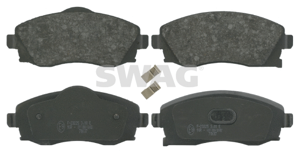 40 91 6423 SWAG Комплект тормозных колодок, дисковый тормоз (фото 1)