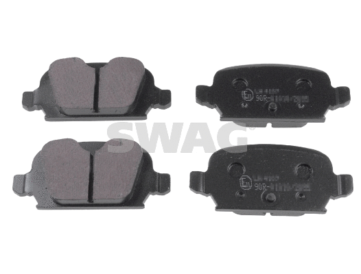 40 91 6626 SWAG Комплект тормозных колодок, дисковый тормоз (фото 1)