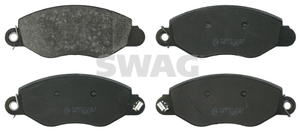 50 91 6424 SWAG Комплект тормозных колодок, дисковый тормоз (фото 1)