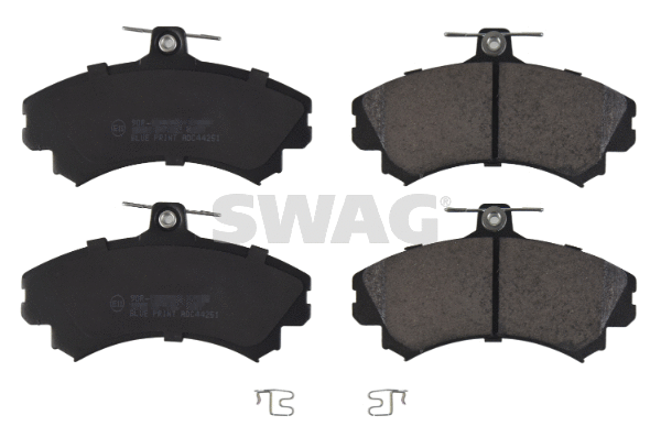 55 91 6213 SWAG Комплект тормозных колодок, дисковый тормоз (фото 1)