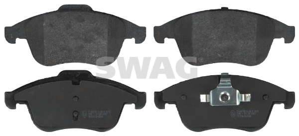 60 11 6187 SWAG Комплект тормозных колодок, дисковый тормоз (фото 1)