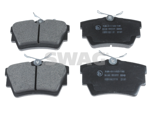 60 91 6472 SWAG Комплект тормозных колодок, дисковый тормоз (фото 1)