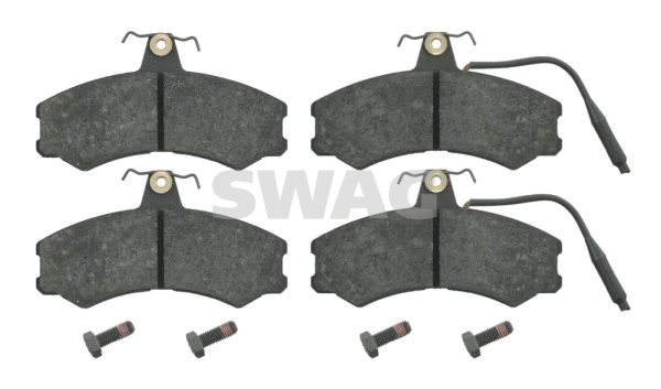 62 91 6051 SWAG Комплект тормозных колодок, дисковый тормоз (фото 1)