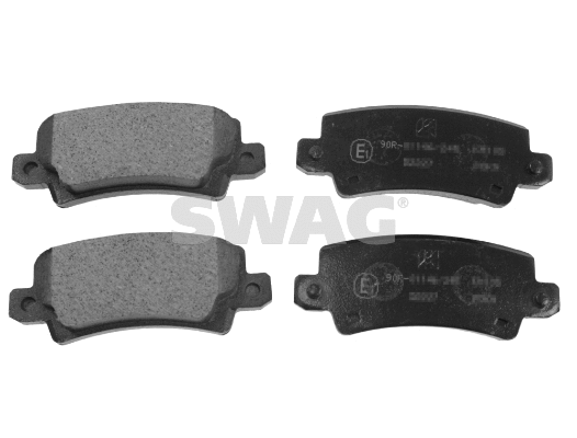 81 91 6577 SWAG Комплект тормозных колодок, дисковый тормоз (фото 1)