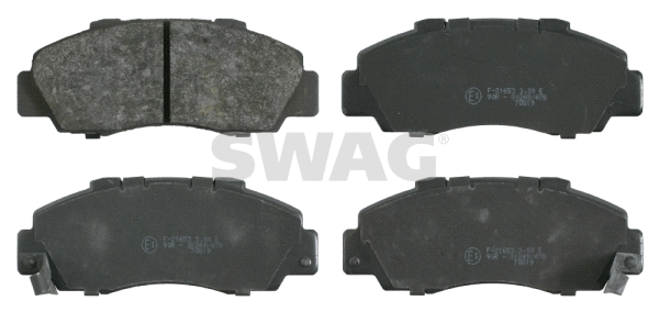 85 91 6119 SWAG Комплект тормозных колодок, дисковый тормоз (фото 1)