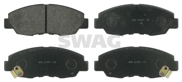 85 91 6296 SWAG Комплект тормозных колодок, дисковый тормоз (фото 1)