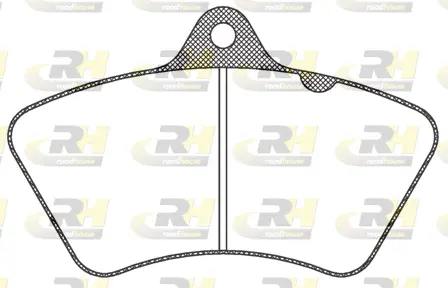 JSX 2826.20 ROADHOUSE Комплект тормозных колодок, дисковый тормоз (фото 1)