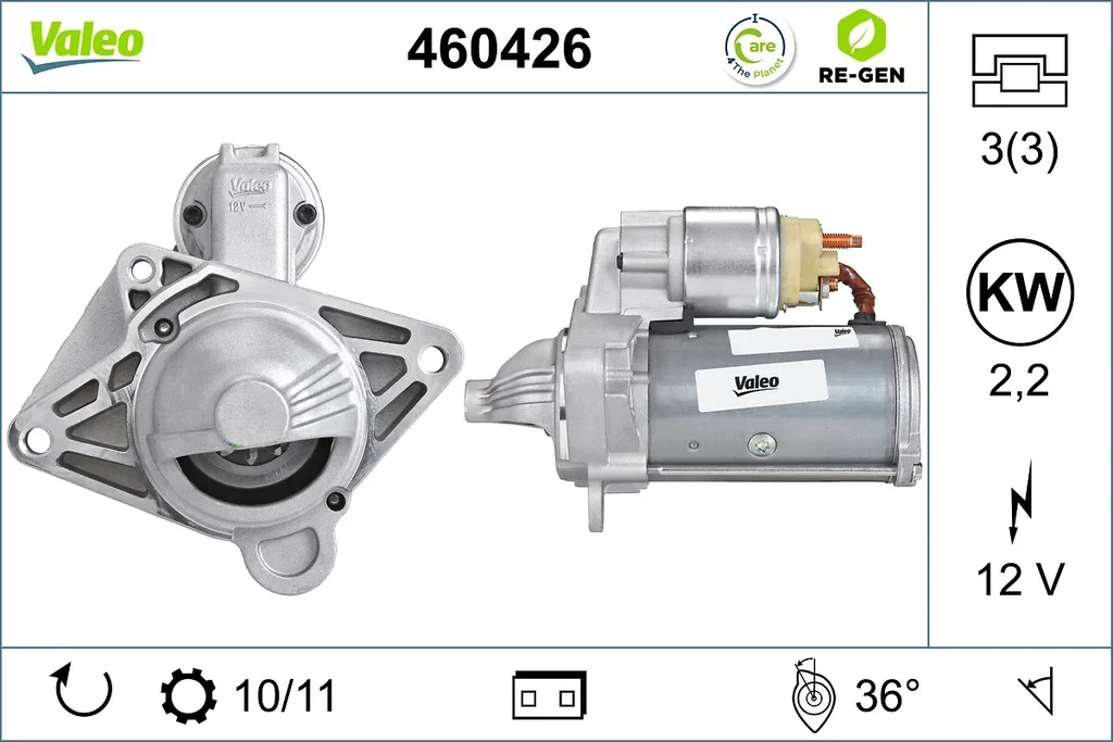 460426 VALEO Стартер (фото 1)