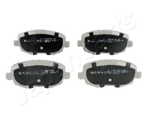 PA-0025AF JAPANPARTS Комплект тормозных колодок, дисковый тормоз (фото 1)