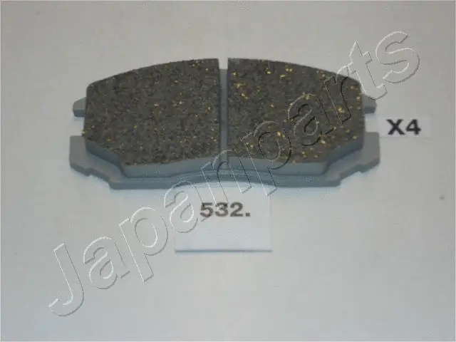 PA-532AF JAPANPARTS Комплект тормозных колодок, дисковый тормоз (фото 1)