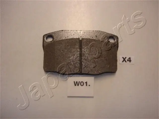 PA-W01AF JAPANPARTS Комплект тормозных колодок, дисковый тормоз (фото 1)