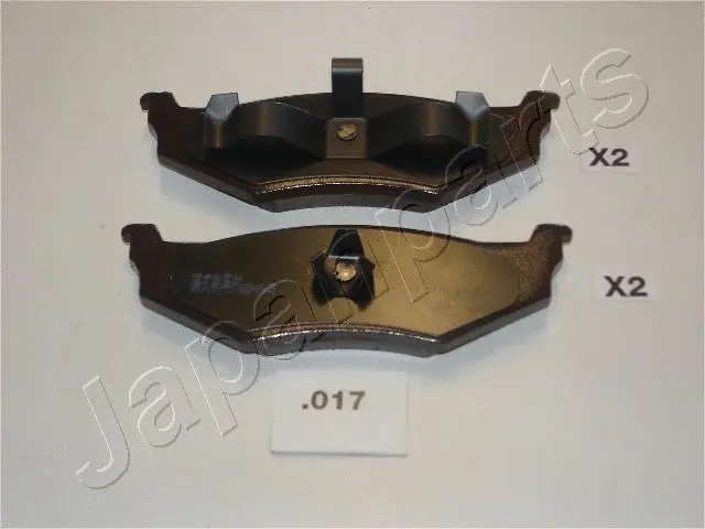 PP-017AF JAPANPARTS Комплект тормозных колодок, дисковый тормоз (фото 1)