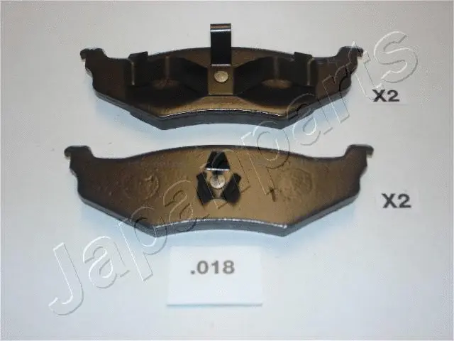 PP-018AF JAPANPARTS Комплект тормозных колодок, дисковый тормоз (фото 1)