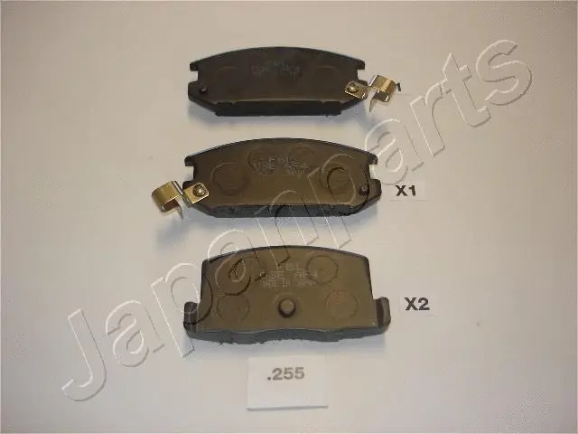 PP-255AF JAPANPARTS Комплект тормозных колодок, дисковый тормоз (фото 1)