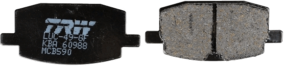 MCB590 TRW Комплект тормозных колодок, дисковый тормоз (фото 1)
