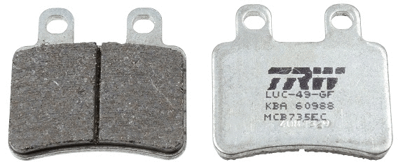 MCB735EC TRW Комплект тормозных колодок, дисковый тормоз (фото 1)